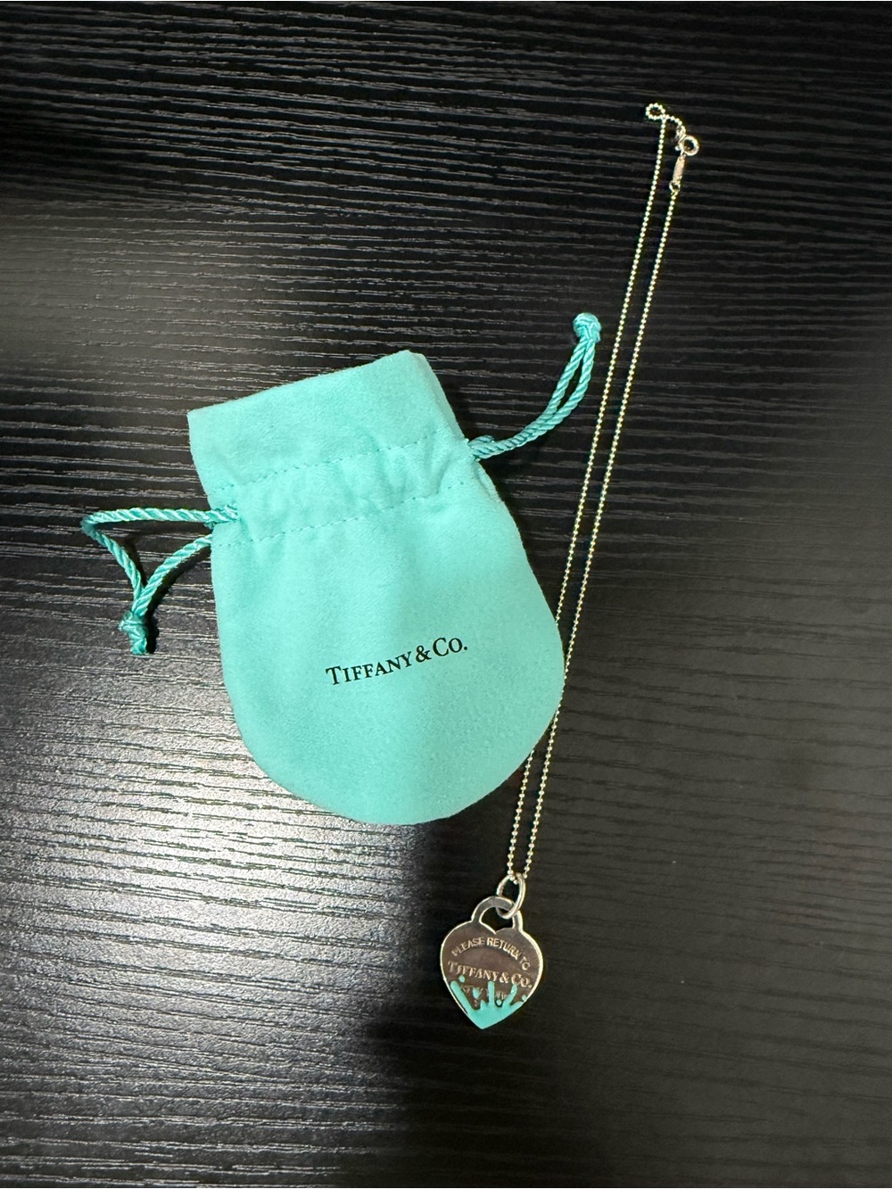Tiffany Blue Necklace